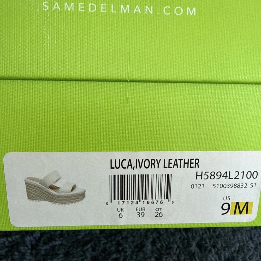 NIB - Sam Edelman Luca Leather Women Shoes Sz. 9
